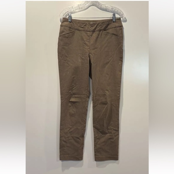 Talbots Brown Heritage Ankle Dress Womens Pants Size 8 (1659) - Picture 2 of 5